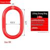 Durable Double Ring Chain Connector for Lifting