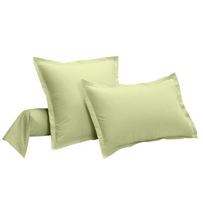 Organic Cotton Bolster Case Green 85x185cm