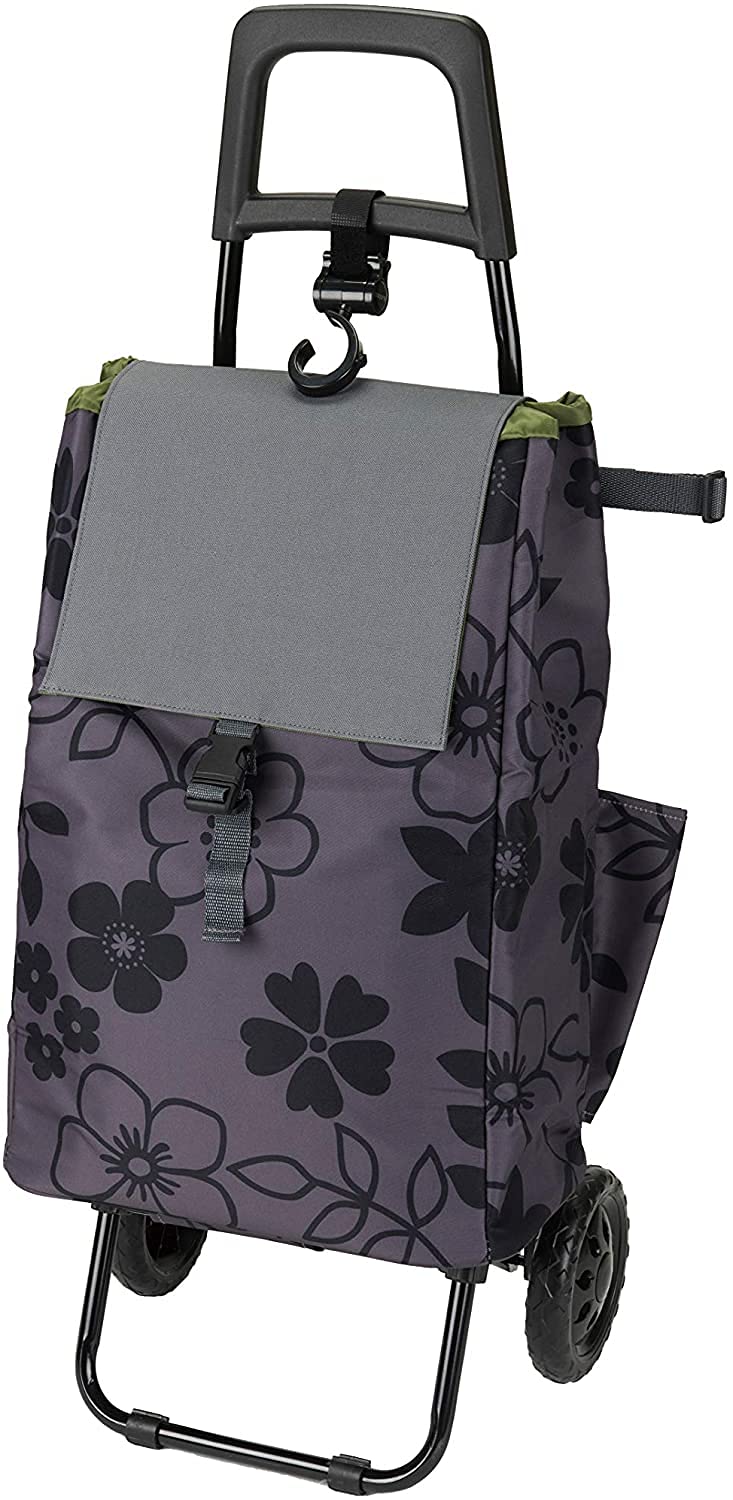 

Сохранение холода и тепла Легкая и прочная тележка для покупок со стальной рамой x x высота 56 см Темно-серый x зеленый Классический смелый и шикарный цветочный