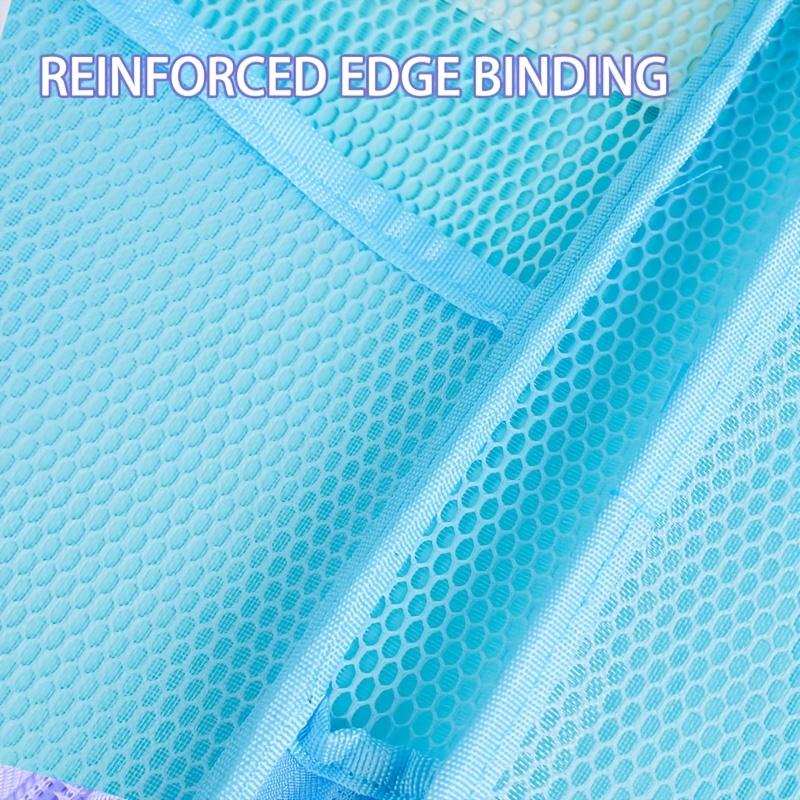 Student Handheld Classification Bag Large Opening Multi-Layer File Bag Big Capacity Zippered Tutoring Bag Mesh Homework Organizer Exam-Document Bag