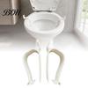 Stable Toilet Seat Holder Alignment Fixing Accessory, Bathroom Stabilizer Clip, 3D Printed One-Piece Adjustable Support No Drill Installation
