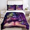 3pcs Anime Cartoon Design Comforter Set with One Quilt Cover and Two Pillowcases (No Core) - Home Decor, Festival Gift, Polyester Fabric, Suitable for