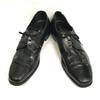 Vintage Florsheim Vollleder U-Tip Schuhe Schwarz 11D 28.5-29.0(GEBRAUCHT)