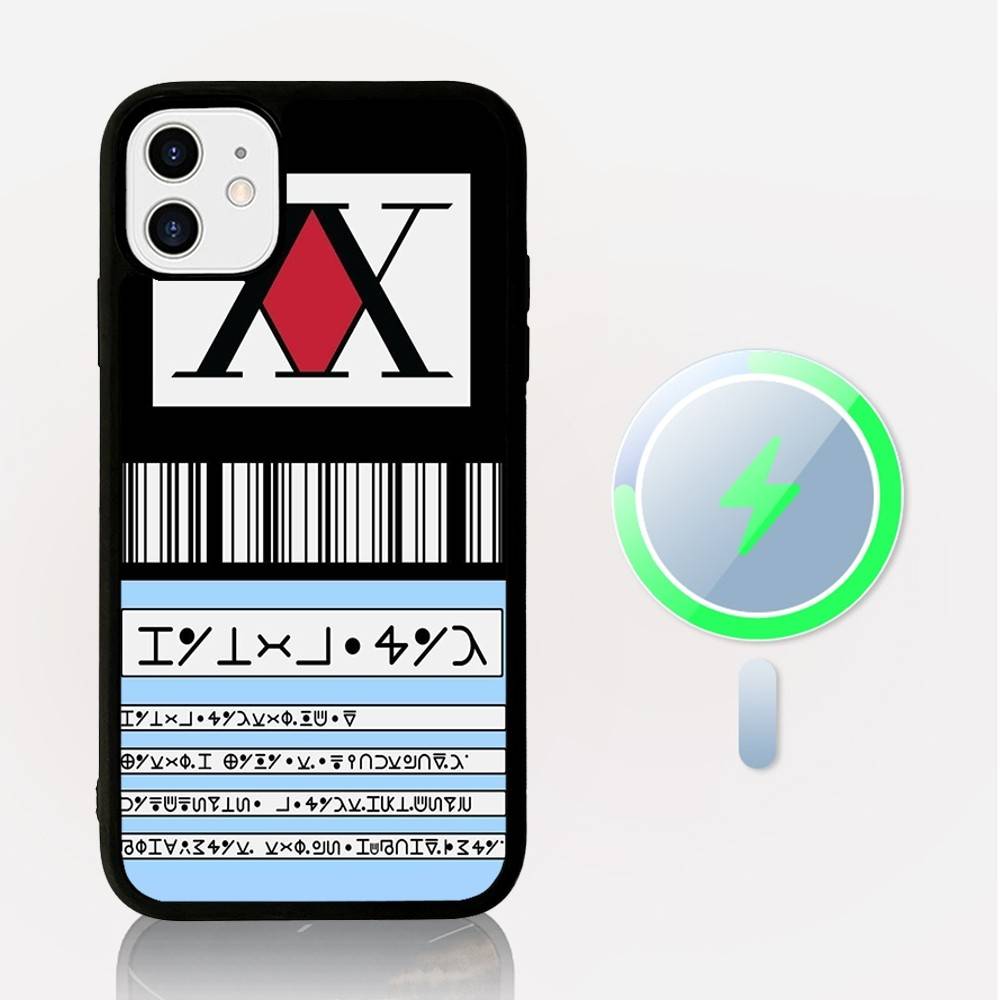Classic Popular Anime H-Hunter X H-Hunter Game Phone Case Magnetic Case For IPhone 16 14 13 12 11 15 Pro Max Plus For Magsafe
