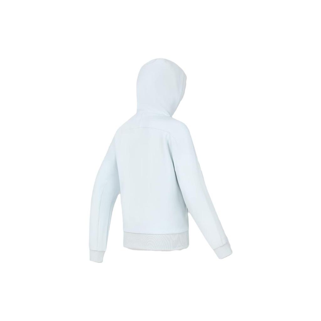 Fila Letter Logo Printed Fitness Hoodie Women Hoodies Bean-Gray-Blue A11W411212F-LB