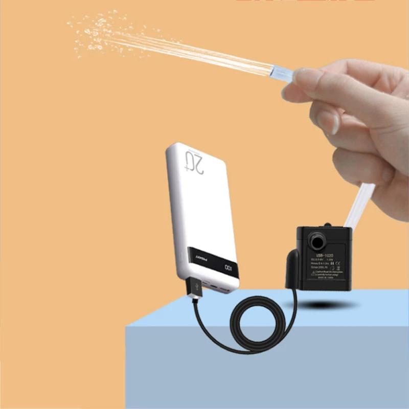 5v Dc Usb Dozownik wody dla zwierząt domowych Mini pompa Niskoszumowa bezszczotkowa pompa silnikowa Akcesoria do akwarium