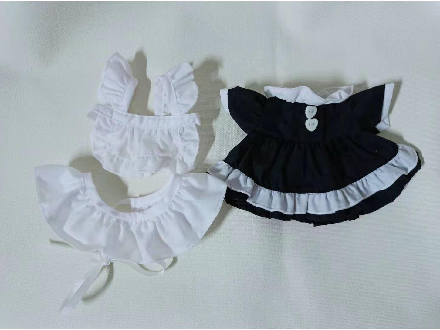 

Хлопковое платье горничной в стиле Лолита 20 см для кукол 20cm Cotton Doll Clothing