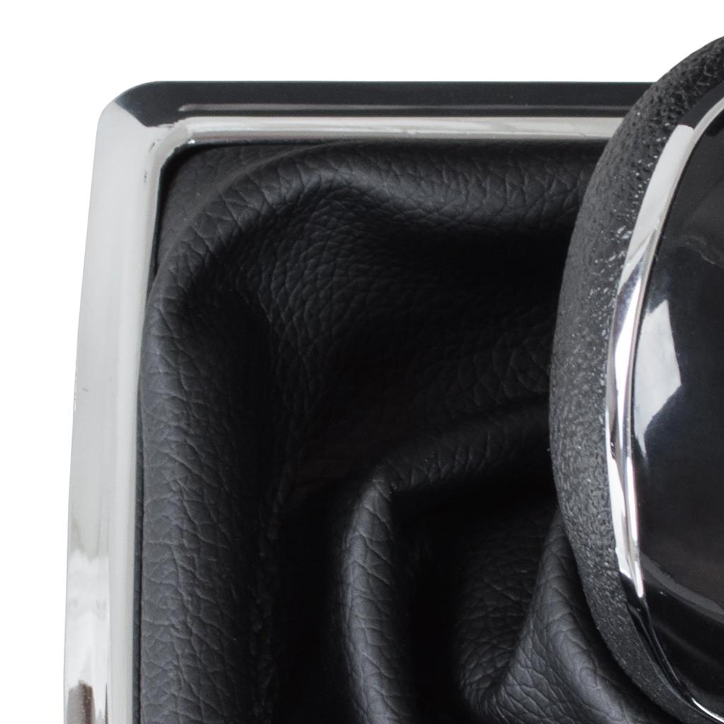 Ford Focus Mk2 04-11 Gear Shift Knob Black & Gaiter With Chrome Frame 5 Speed