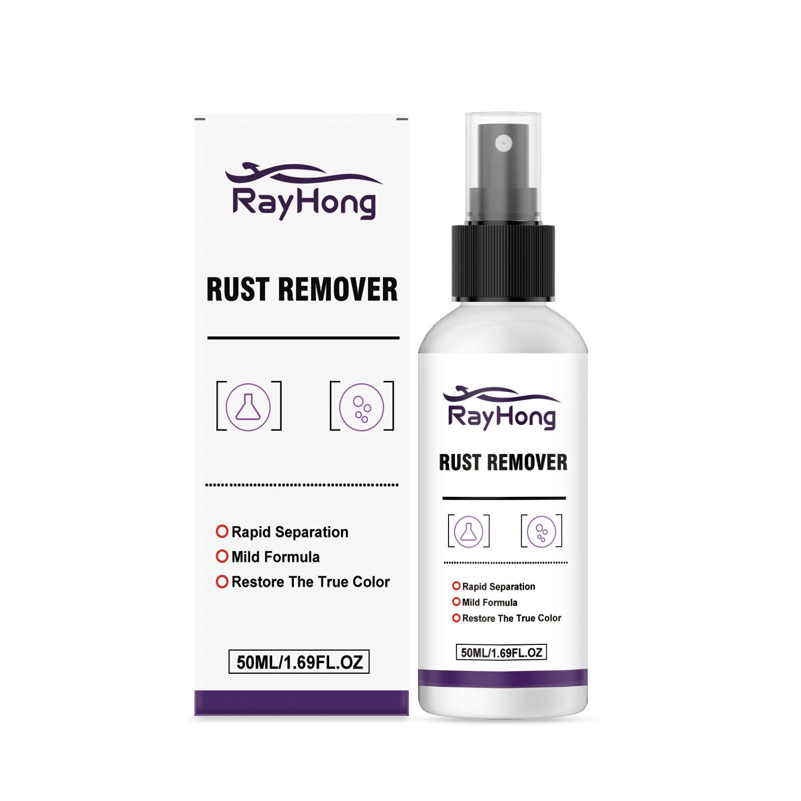 RAYHONG Car Wheel Rust Remover - Cleans and Renews Wheels by Eliminating Iron Powder and Rust Stains
