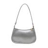 Women Retro Shoulder Bag Faux Leather Underarm Bag Purse Classic Tote Handbag with Zipper Closure for Street Party Work