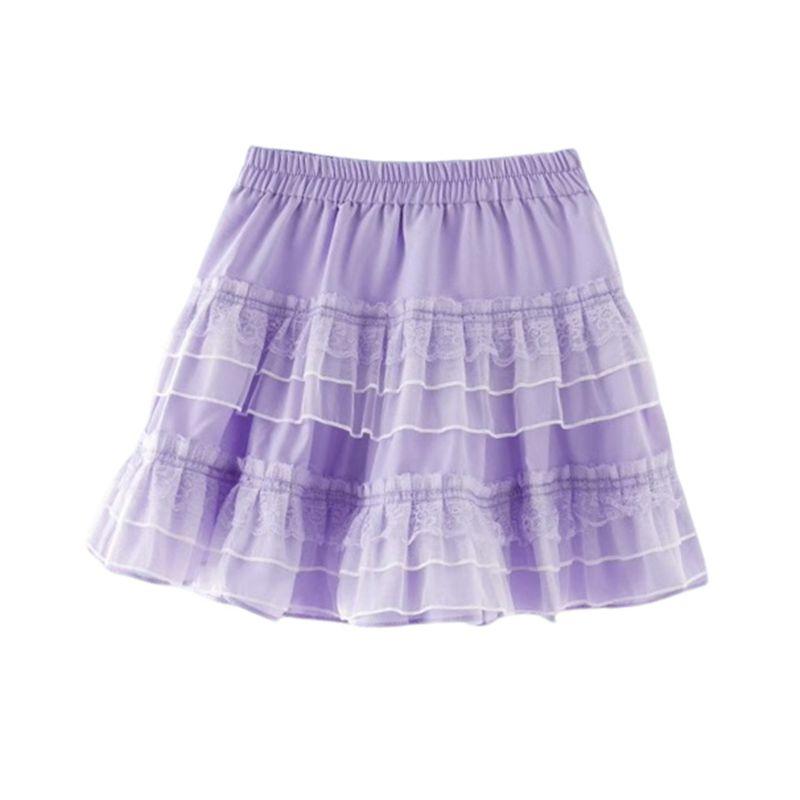 4-14 Yaş Çocuk Kız Pileli Etek