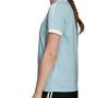Adidas Originals Set in Sleeve T Shirt Women's Blue FM3322