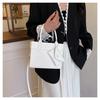 Simple Contrast Color Casual Commuting Large Capacity Fashion Design Crossbody Handbag Small Square Bag For Women
