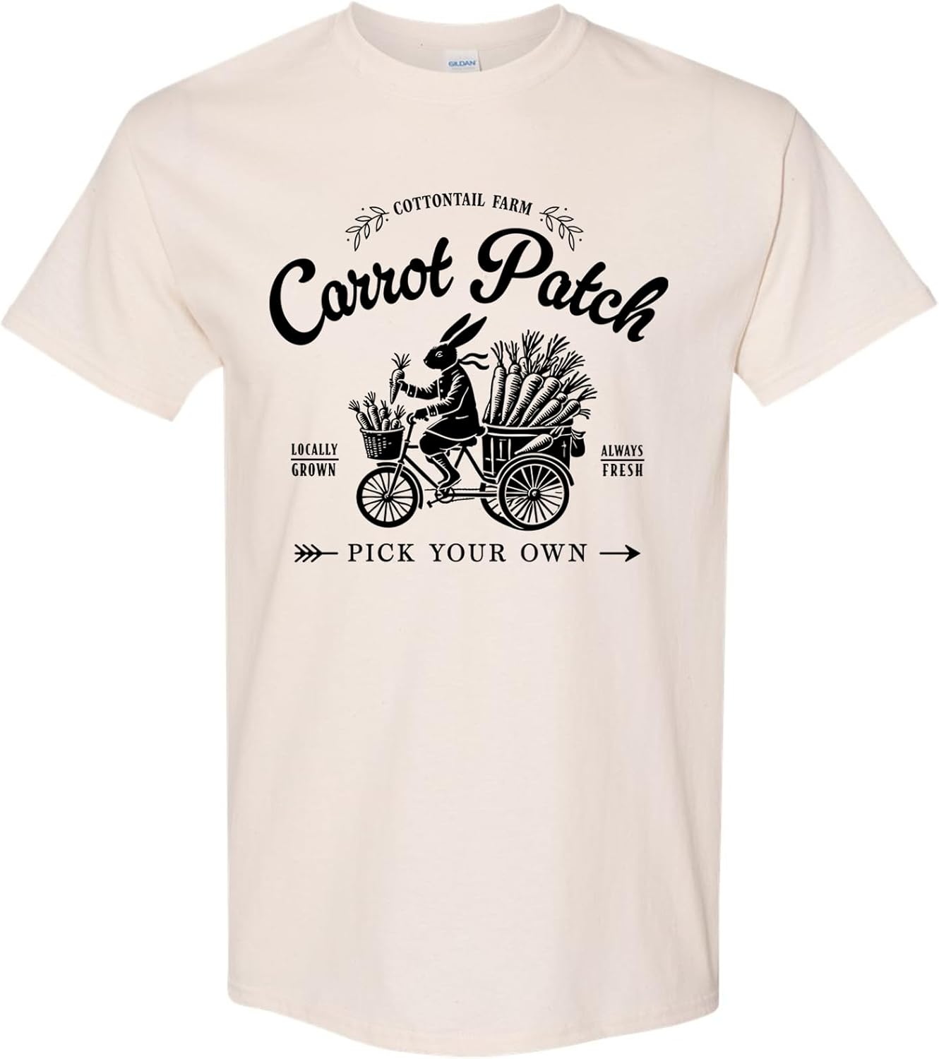 

Carrot Patch Pick Your Own Easter Shirt Funny Bunny Farm Graphic Tee for Men Women Adults Spring Holiday Outfit 5XL різнокольоровий