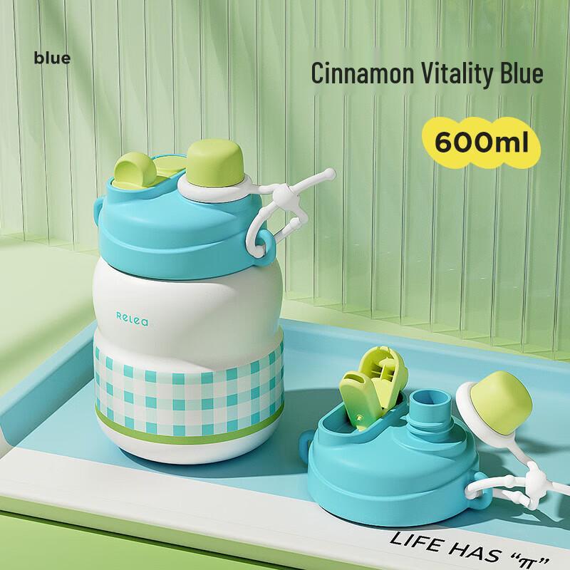 

Wushengwu Children s Dual-Drink Stainless Steel Water Bottle