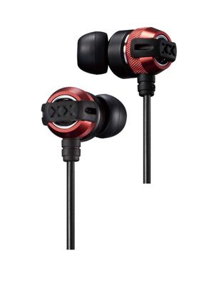 JVC HA-FX33X-RB Serie XX Auricolare Tipo Canale Rosso e Nero