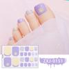 Japanese and Korean Toe Nail Stickers Waterproof Onion Pink Toenail Stickers Manicure Stickers