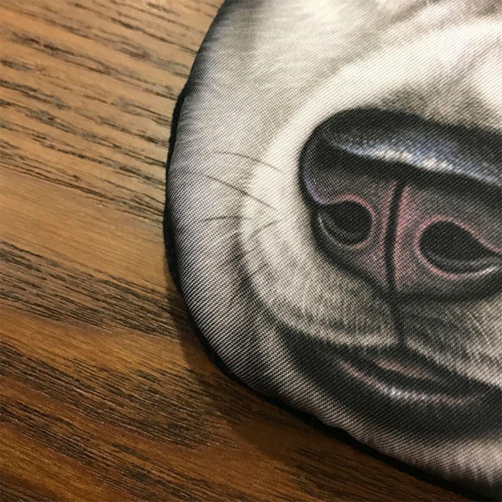 Siberian Husky Change Storage Bag Dog Expression Card Holder Creative Dog Pattern Coin Purse  Women