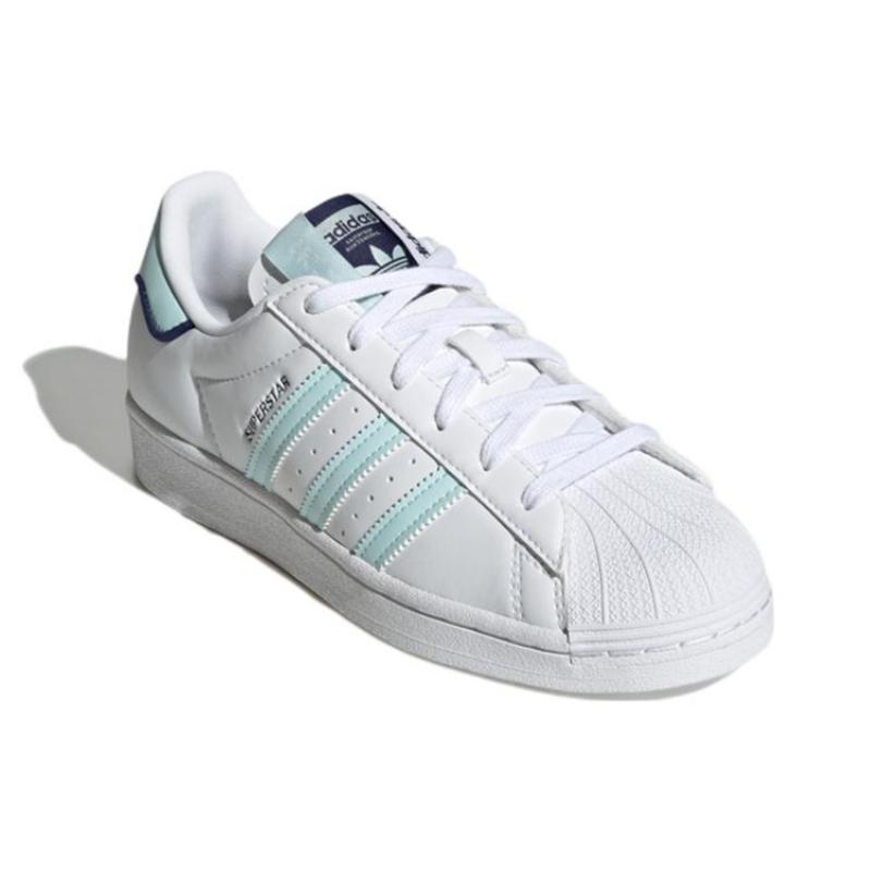 Adidas Women's Superstar 'White Almost Blue' Women's Sneakers GX1835
