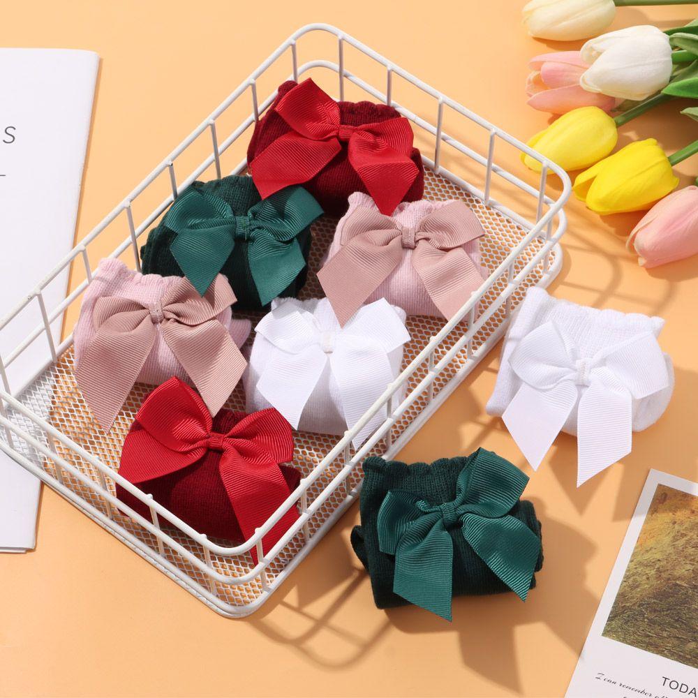 Kids Girls Children Cotton Floor Socks High Long Sock Baby Toddlers Socks