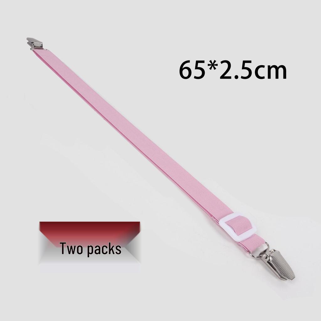 Adjustable Non-Slip Bed and Tablecloth Fasteners, 2-Pack