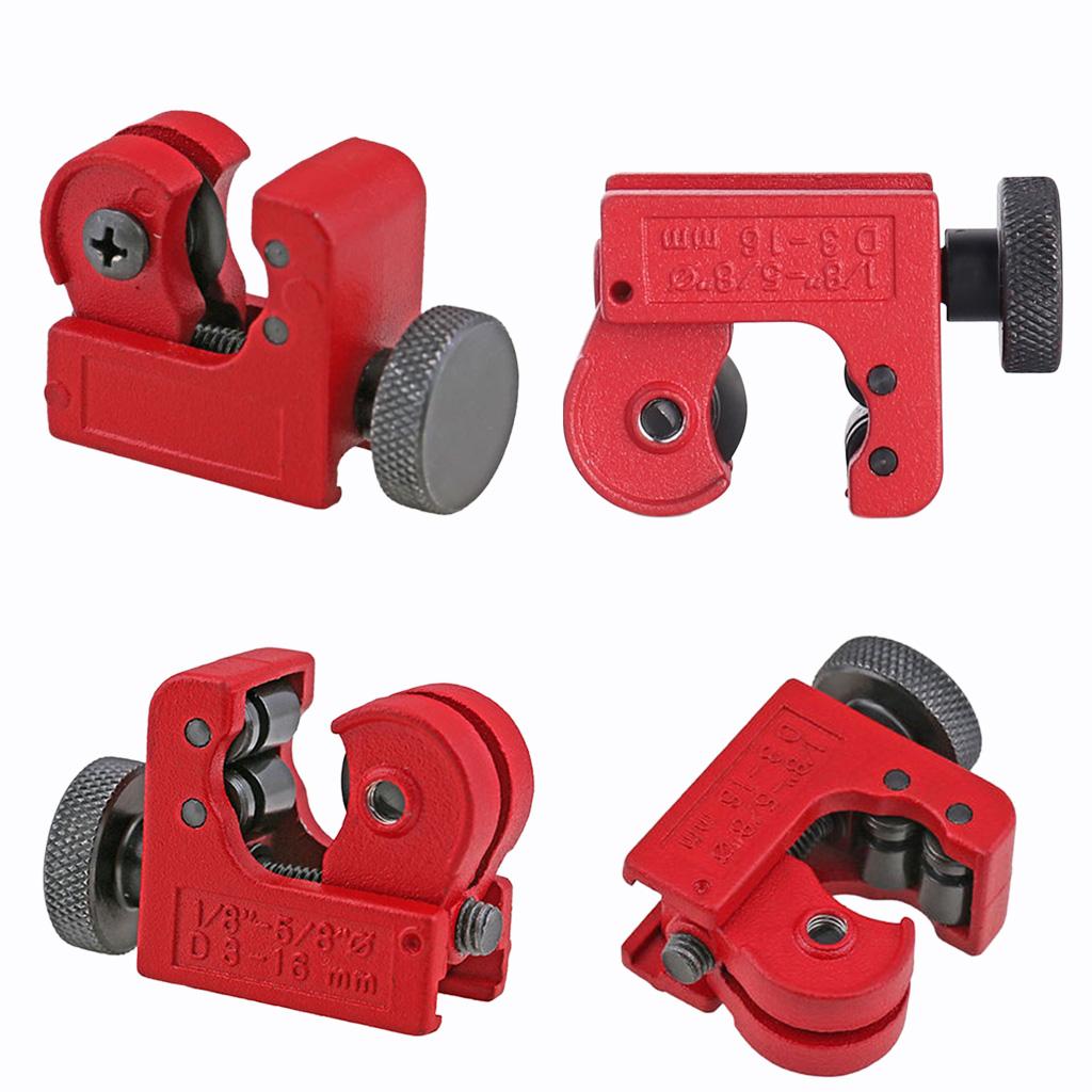 Tube Cutter Mini Tube Cutting Tool For 1/8" to 5/8" Tube Pipe Cutter Stainless Steel Aluminium PPR Plastic Pipes Cutter
