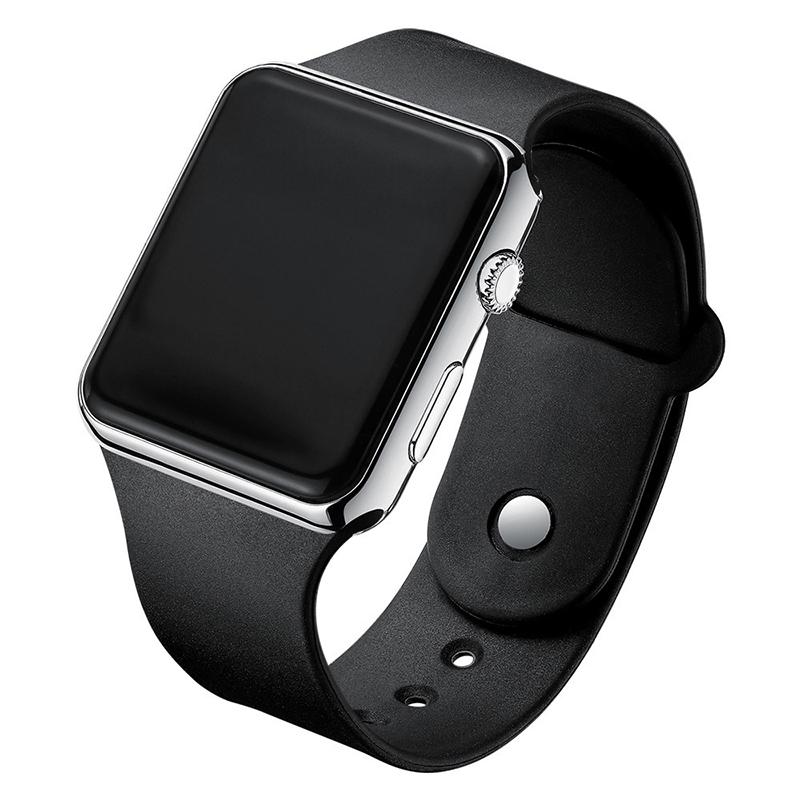 Sport Digital Watch Women Men Square Led Watch Silicone Electronic Watch Women'S Watches Clock Relogio Feminino Digital Reloj