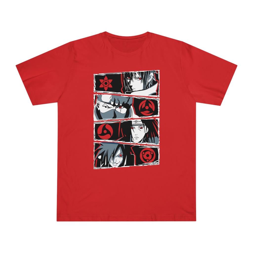 Cotton Anime Merchandise Latest Summer Naruto Character Splash Style Tshirt Casual Short Sleeves for Adults and Children