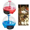 USB 6 Eggs Incubator Manual Egg Turner Chick Incubator with Light Hatching Eggs Poultry Hatcher for Birds Chicken Eggs