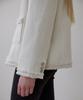 ROSEFRANTZ Fringe Pocket Tweed Jacket [Ivory]
