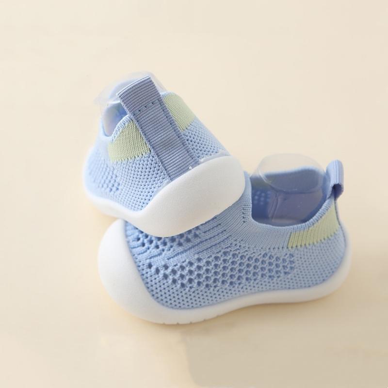 Summer New Baby Soft Sole Non-slip Mesh Breathable Fresh Cute Boys and Girls Comfortable All Match Leisure Toddler Shoes