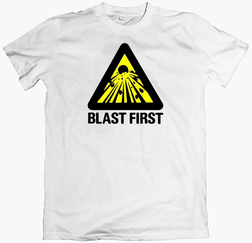 Blast first tshirt 80s alternative noise rock sonic youth butthole surfers S