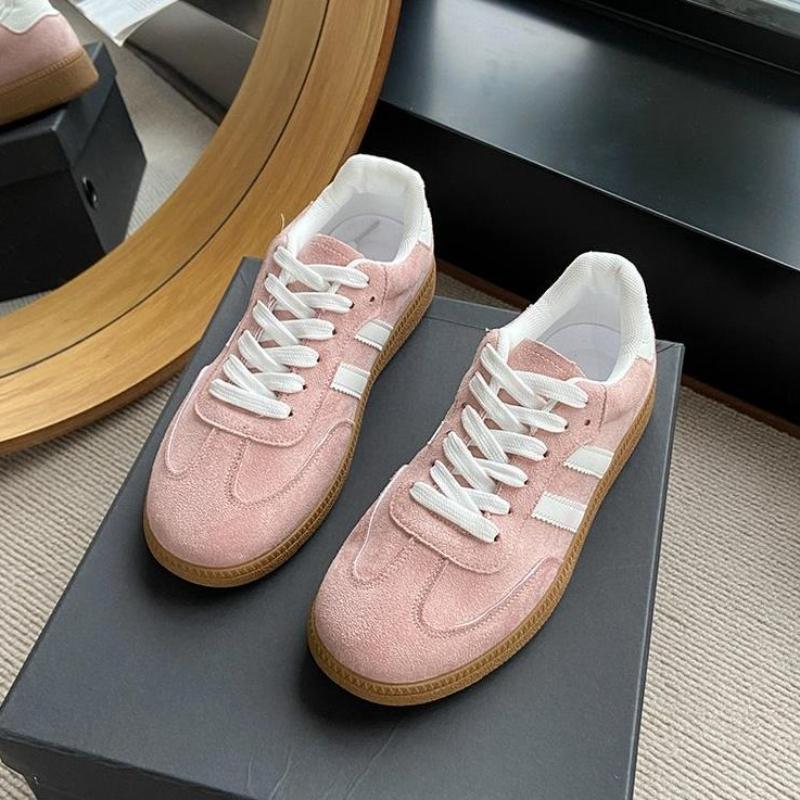 Women Tennis Sneakers Flats Ladies  Lace-up Vulcanized Shoes  Autumn Outdoor Trainers Student Board Shoes Footwear