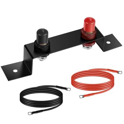 Battery Jump Post Waterproof Copper Battery Jumper Relocation Insulated Fast Battery Charging Post Replacement Car Accessories
