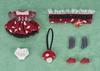 Nendoroid Doll Outfit Mushroom Girl and Plastic Finished Product Set [Red] - Cloth, Magnet, - Pre-painted,
