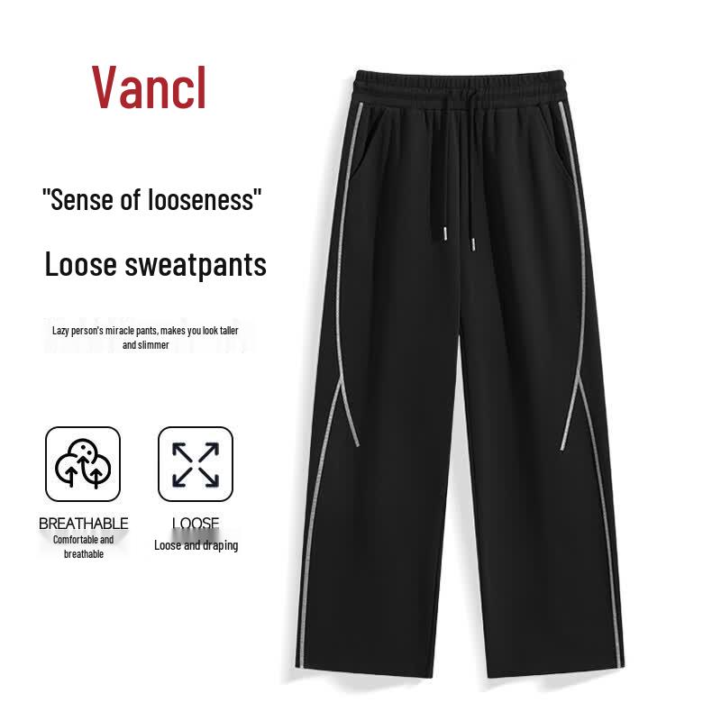 VANCL Men's Relaxed Fit Straight Leg Sweatpants
