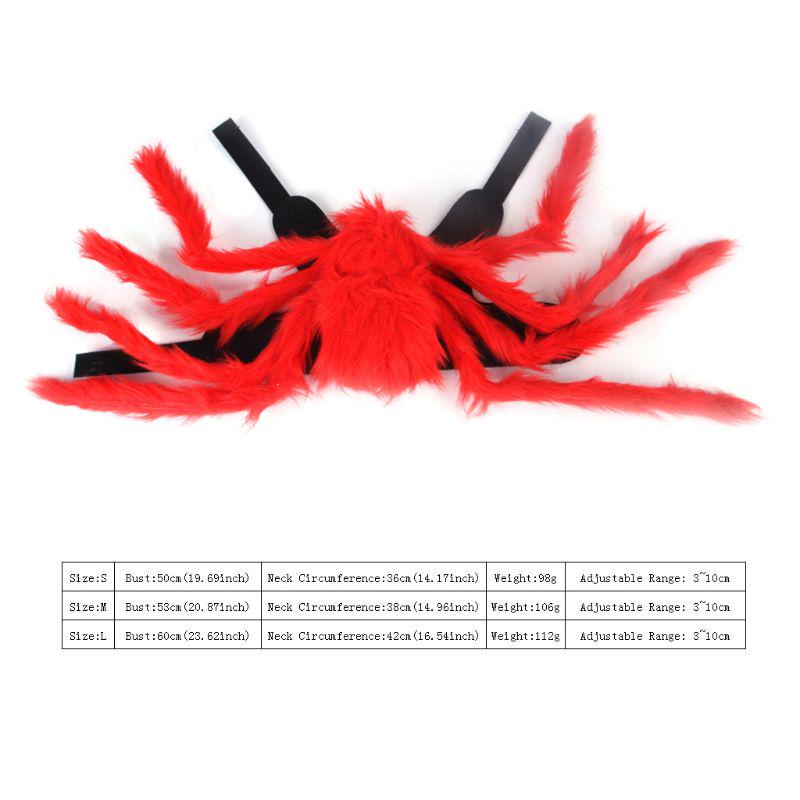 Haustier Hunde Katzen Kleidung Halloween Spinne Cosplay Kostüm Welpe Kätzchen Party Rollenspiel Verkleiden Weste Dekorationen Haustierbedarf