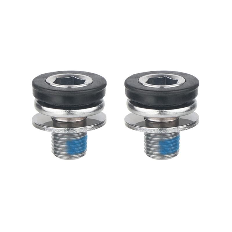 2Pcs Bicycles Crank Screws Replacement Bike Hexagonal Crank Arm Fixing Bolts Capless Bottom Bracket Screws Enduring
