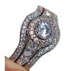 European & American Women's New Three-Piece Ring Set - Model R5618