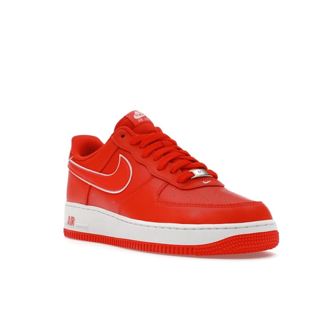 Nike Air Force 1 07 Picante Red Men Sneakers White DV0788-600