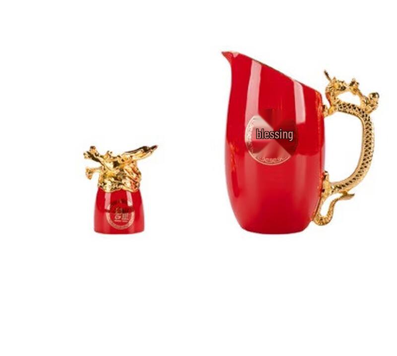 Chinese Zodiac Ceramic Liquor Cup Set