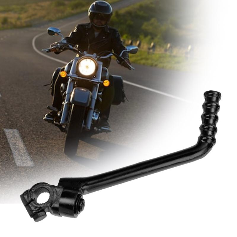 Precisions Fit 16MM Motorcycle Bike Kick Start Shafts Starter Lever Antislip Surfaces Design Ensures Stable Foot Grip