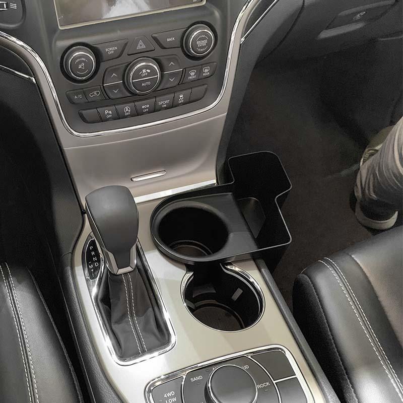 Armrest Cup Holder Storage Box Organizer Container For Jeep Grand Cherokee 2011-2020 Stowing Tidying Accessories