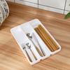 Drawer Cutlery Tray Kitchen Drawer Tray Home Organization Adjustable Compartments Multi-Purpose For Flatware Cutlery