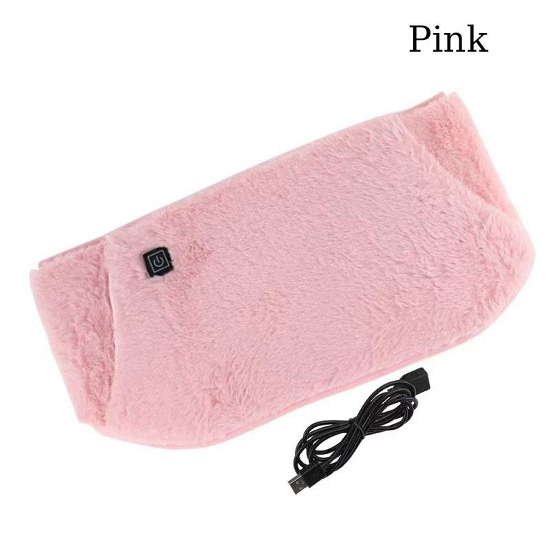 3 Levels Electric Heating Pad For Abdominal Menstrual Pain Relief Warm Palace Belt Cold-Proof Usb Hand Warmer Waist Warming Pad