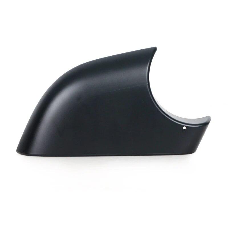 

Внешнее зеркало заднего вида автомобиля, крыло, боковое зеркало двери, нижняя крышка, колпак, корпус, хром, черный для Tesla Model 3 2017- black right