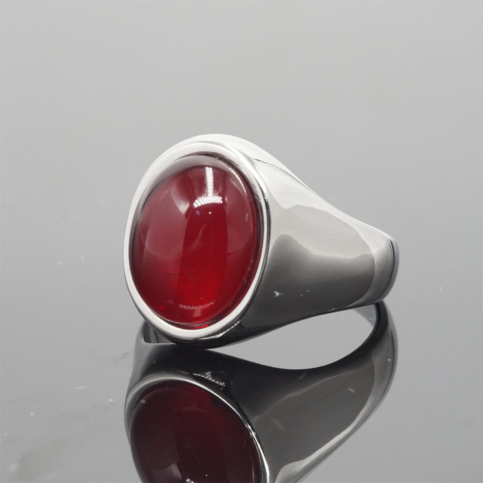

2026 Multi-color To Multi-color Gemstone Ring European and American Men and Women s Ring Retro Fashion Trendy Woman Ring no. 7