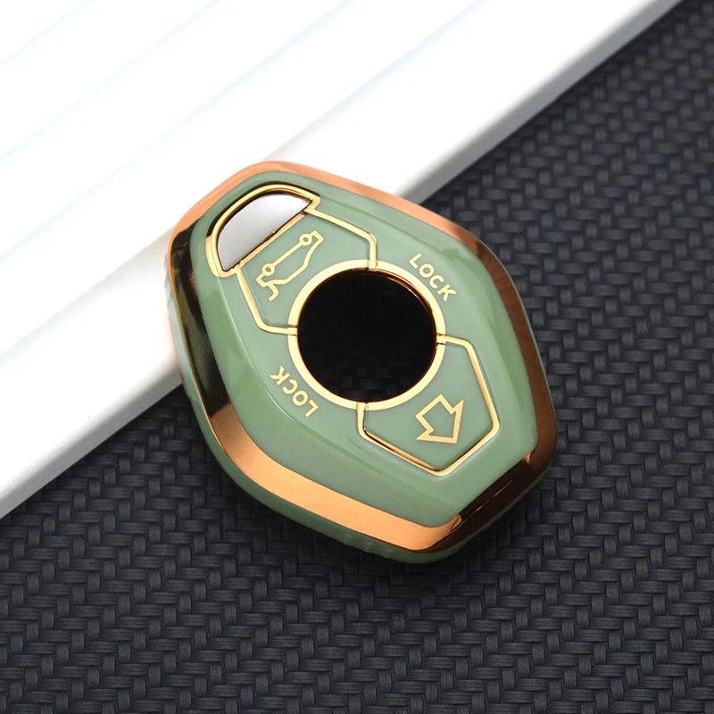 Tpu Shell Fob For Bmw X5 E53 X3 F83 E46 E39 E38 E60 E63 E61 E64 Series 3 5 7 330I Z3 Z4 E85 E86 M5 325I Car Key Cover Case Cover