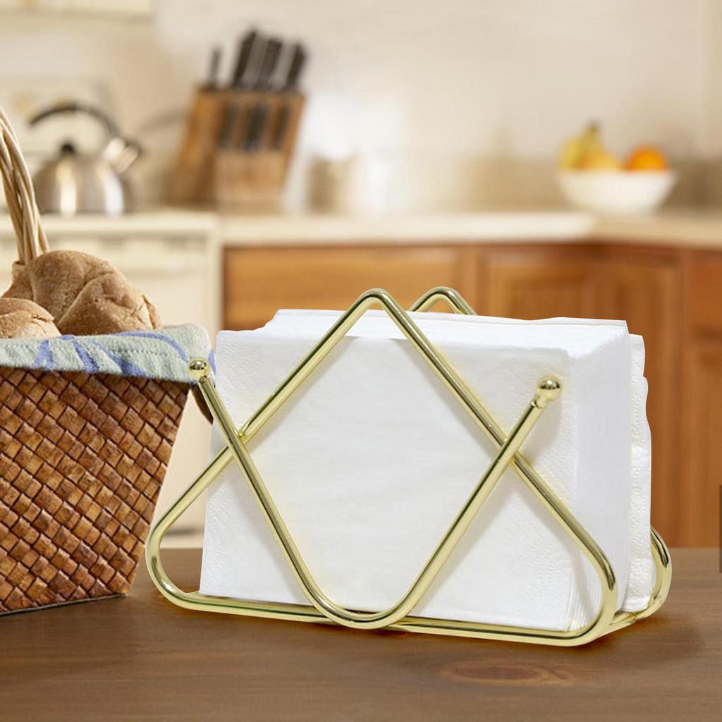 Napkin Holder, European Style Napkin Holder for Tabletop, Dining Table, Napkin Holder for Restaurant Table Organization, Iron