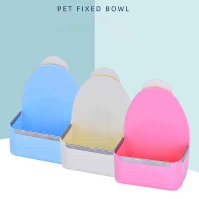 Pet Food Bowl Fixed Large-capacity Anti-drop Impact-resistant Feeder Bowl For Rabbit Guinea Pig